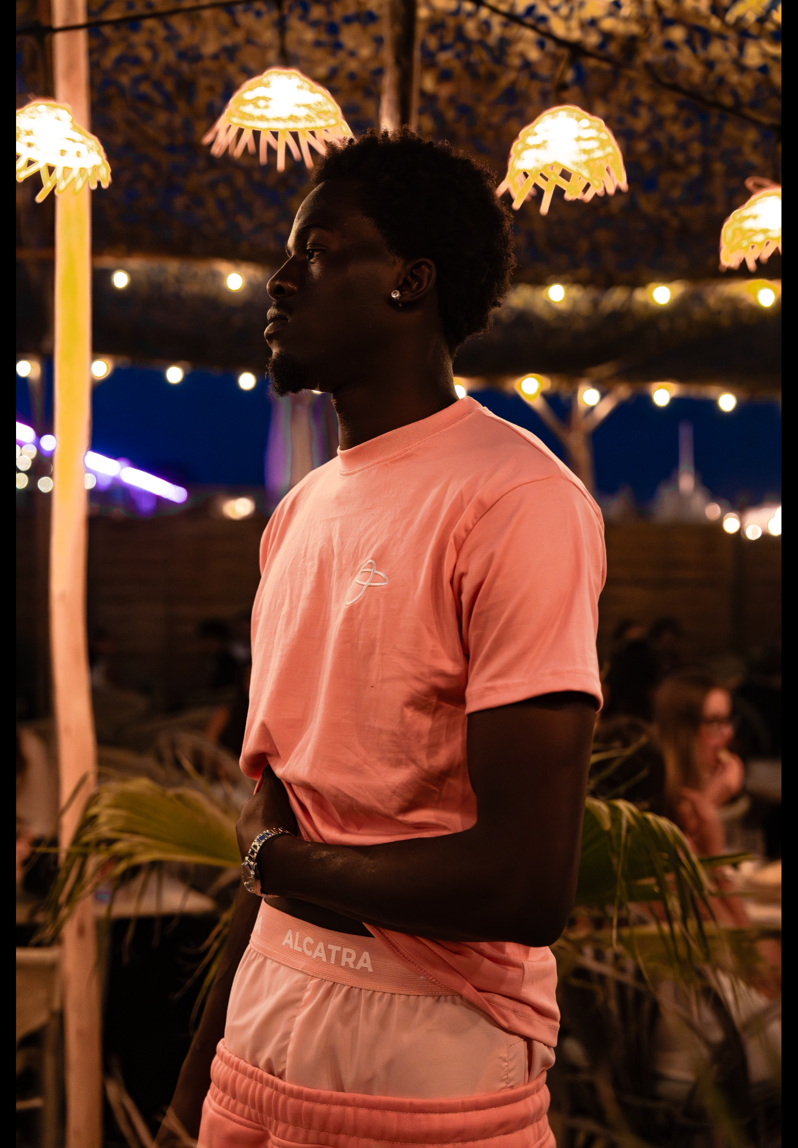 Ensemble T-shirt + Short Alcatra — Rose