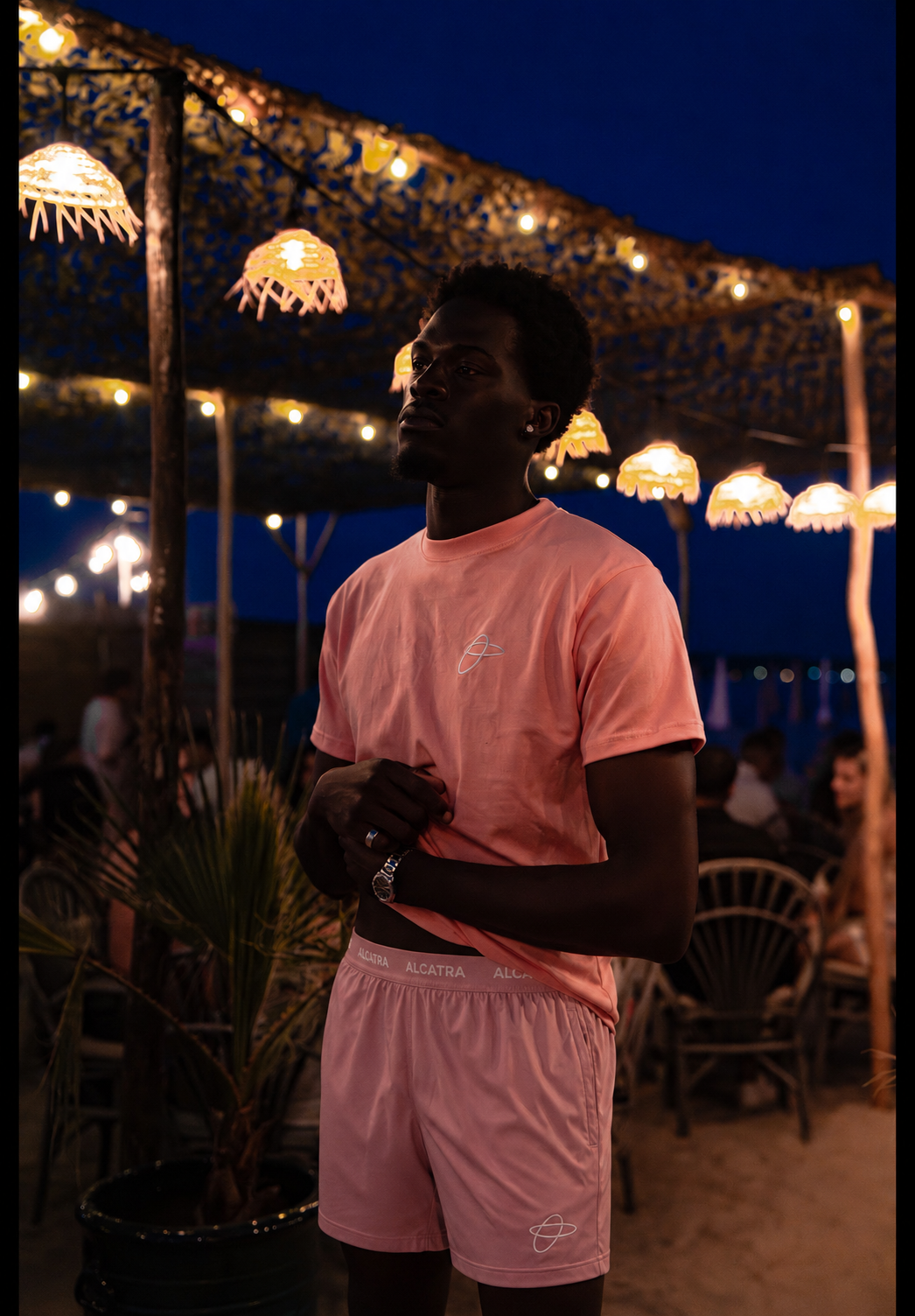 Short de bain ALCATRA - Rose