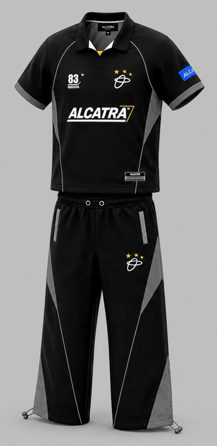 Ensemble ALCATRA STREET WEAR - Noir/Gris